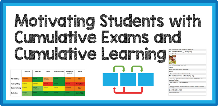 Using Cumulative Exams and Cumulative Learning