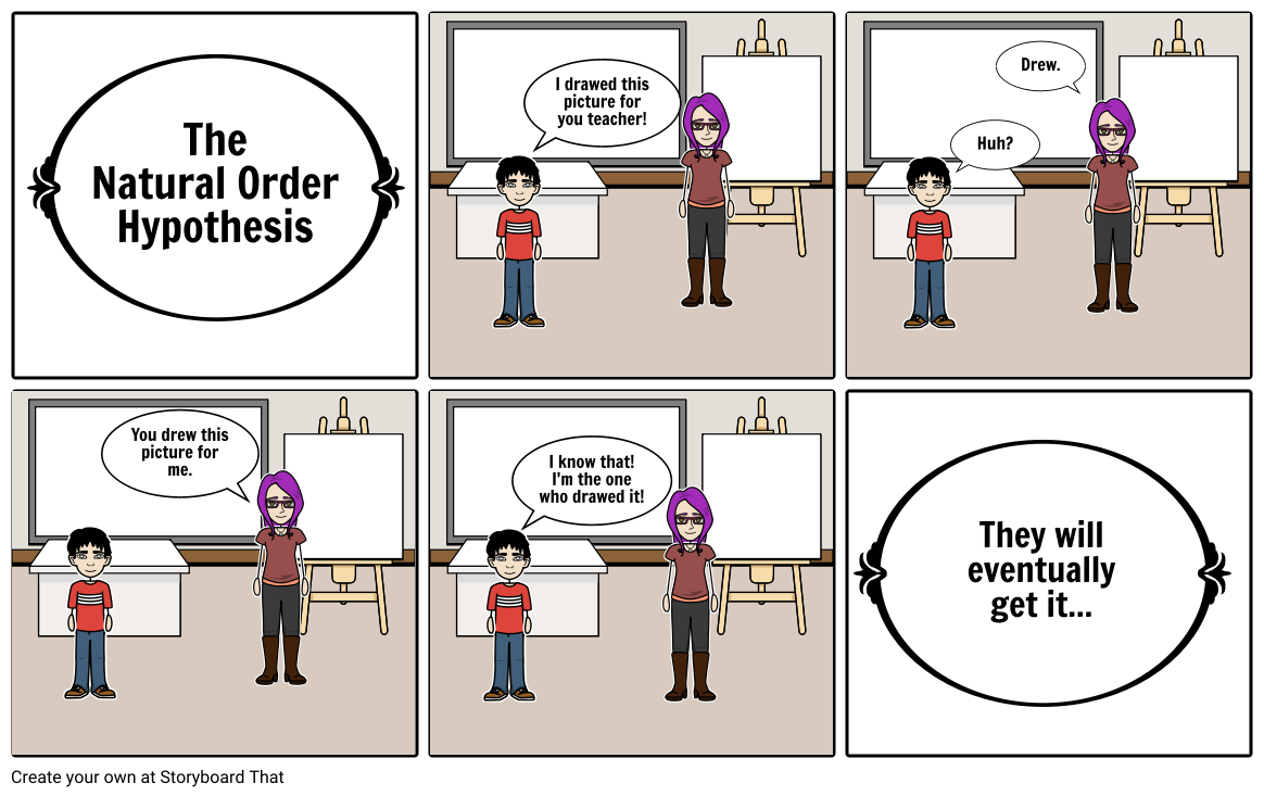 Natural Order Hypothesis Comic